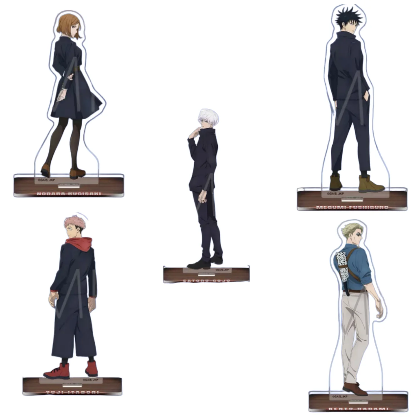 

15Cm Creative Desktop Decorations Acrylic Standees for Jjk Fushiguro Megumi Kugisaki Nobara Nanami Kento Gojo Satoru Standing
