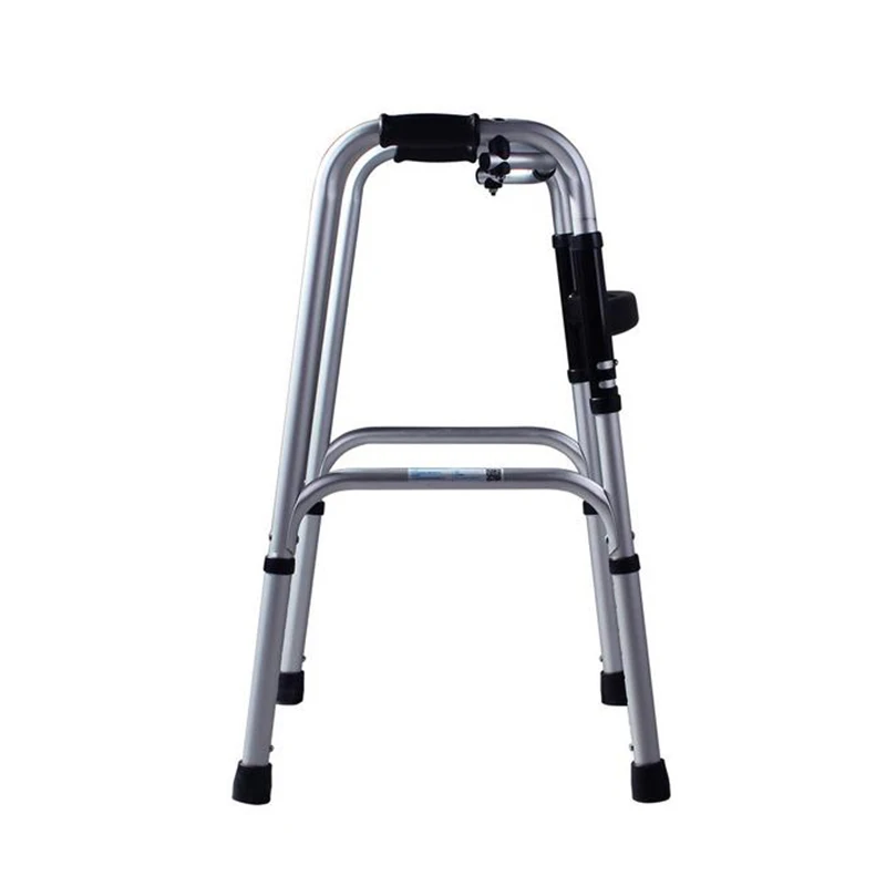 Old man portable aid step implement/aluminum alloy medical instrument crutches help line for the disabled, four feet walking sti