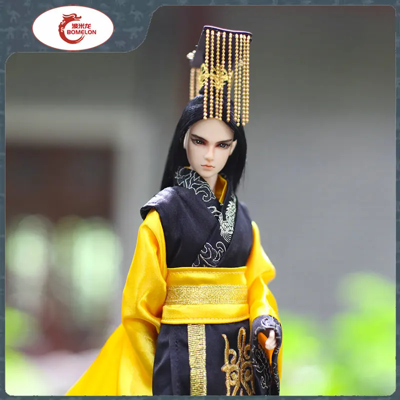 

1/6 Bjd Dolls Full Set 30cm Handmade Chinese Costume HanFu Boy Jointed Doll Toys For Boys Birthday Gift