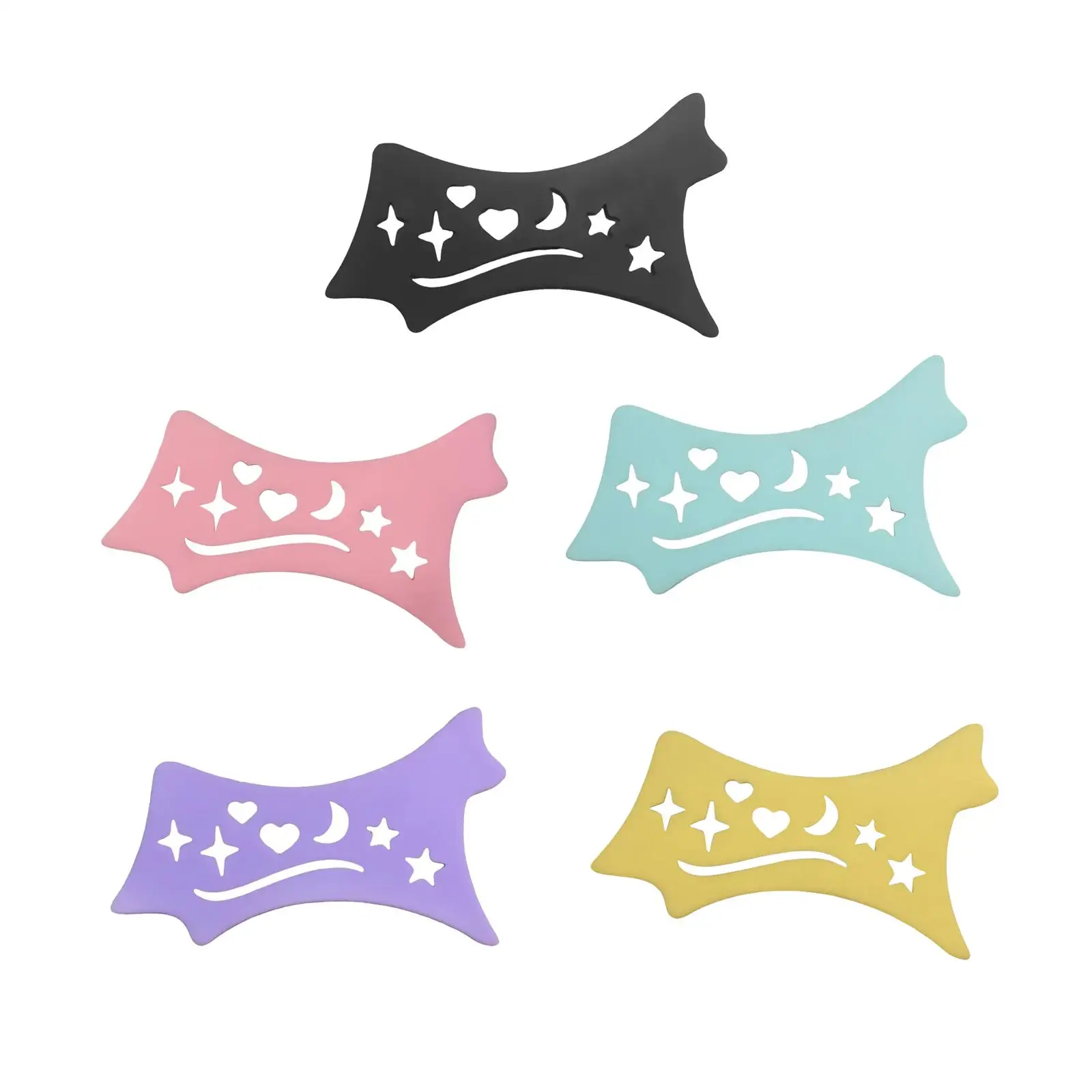 Eyeliner Stencil multiuso portatile Eye Makeup Aid Eyeshadow Eyeliner Tool Eye Applicator Tool per principianti ragazze Lady Women