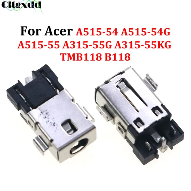 1szt Laptop DC Power Jack Dla ACER A515-54 A515-54G A515-55 A315-55G A315-55KG TMB118 B118 Złącze DC Laptop Socket Power