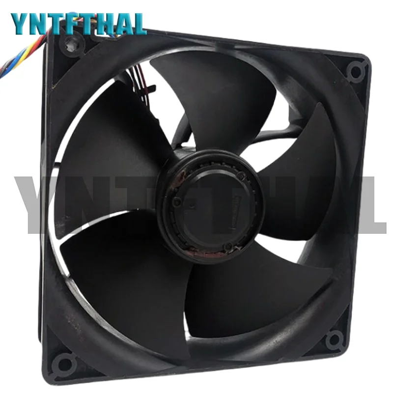 W12E12BS11B5-07 12038 12V 1.65A 120x120x38mm Ventilador S7 S9, 4 fios, ventilador de refrigeração 6000RPM