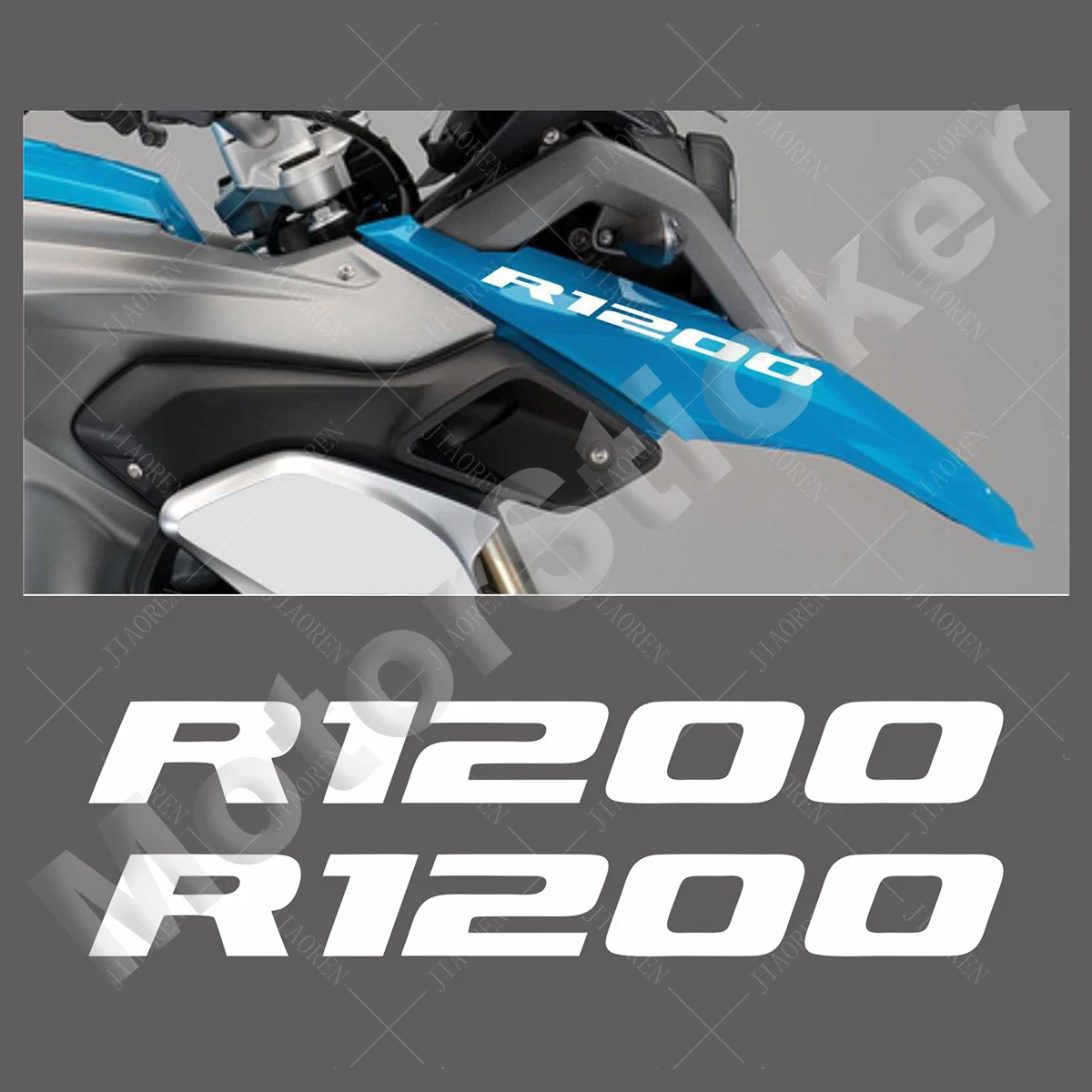 Beak Front R1200 Sticker Motorcycle Decal Logo For Bmw r1200 Gs Adventure r1200 Gsa r 1200 Lc 2022 2010 2016