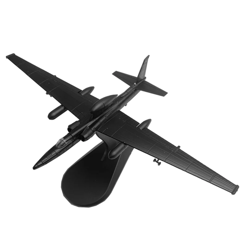 1/144 Scale US U-2 U2 Dragon Lady Reconnaissance Airplane Plane Diecast Metal Aircraft Ornament Model Boy Birthday Display Gift