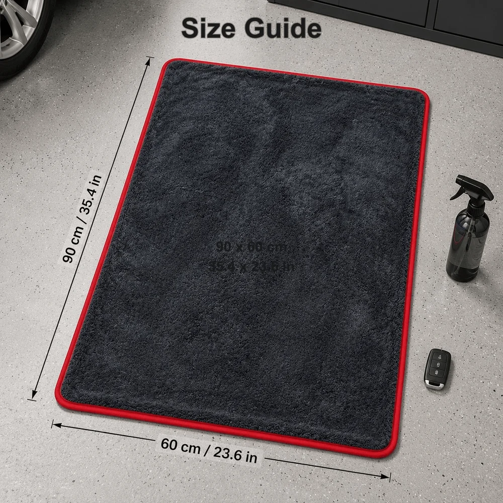 Super Absorbent Microfiber Car Towel, Compact Design, Strong Water Absorption, Suitable for Cars, Trucks and Ships.