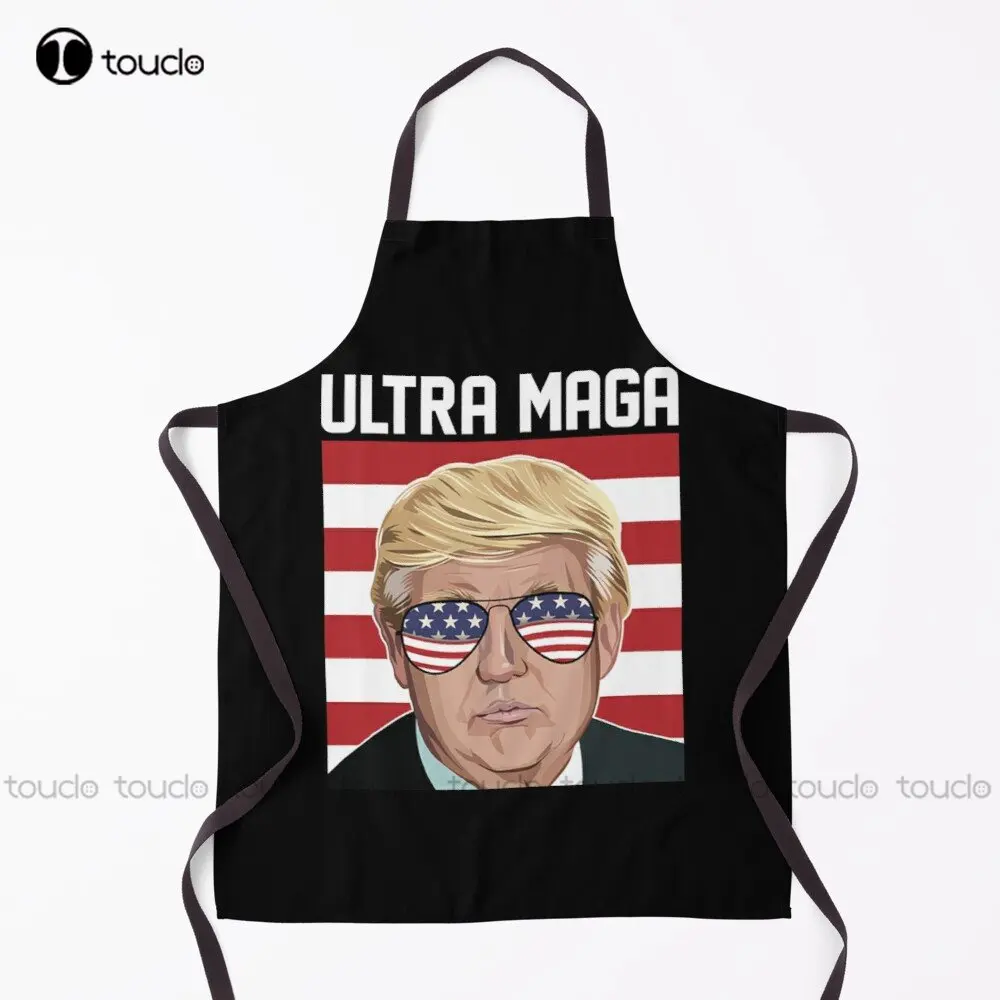 Ultra Maga Donald J Trump | Trump Ultra Maga Apron Proud To Be Ultra Maga Garden Kitchen Household Cleaning Custom Apron New