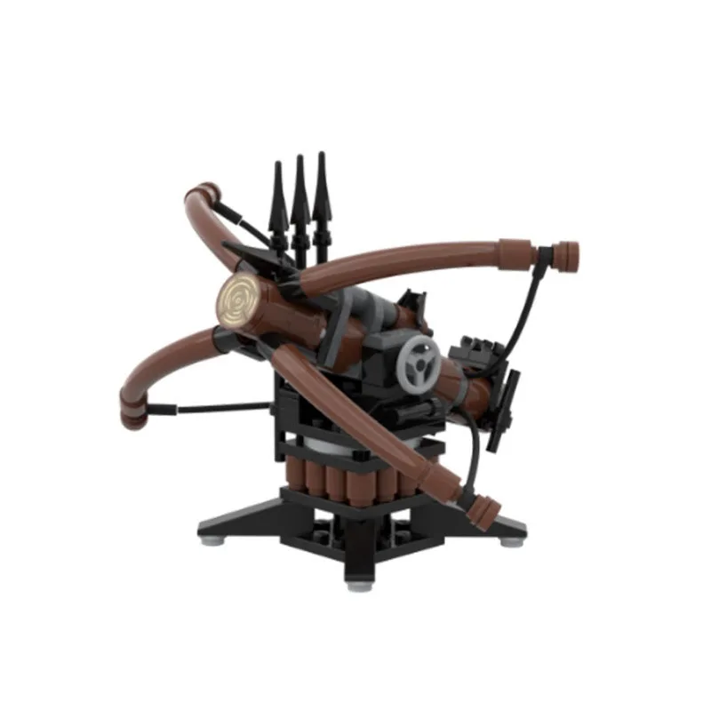 Building Block MOC-141404 Crossbow Cannon Building Scene Weapons 118PCS Adult and Children Education Birthday Christmas Toy Gift