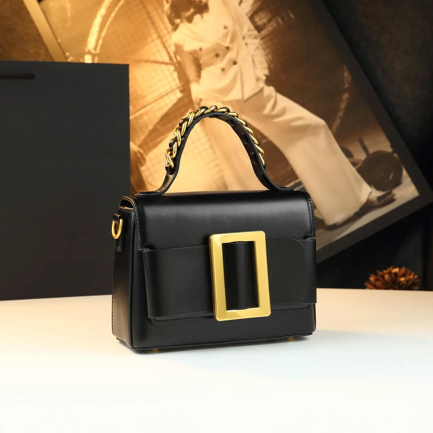 

Designer Elegant Diaper Bag For Women Luxury Crossbody Bag Minimalist Leather Tote Vintage Fashion Large Capacity Shopper