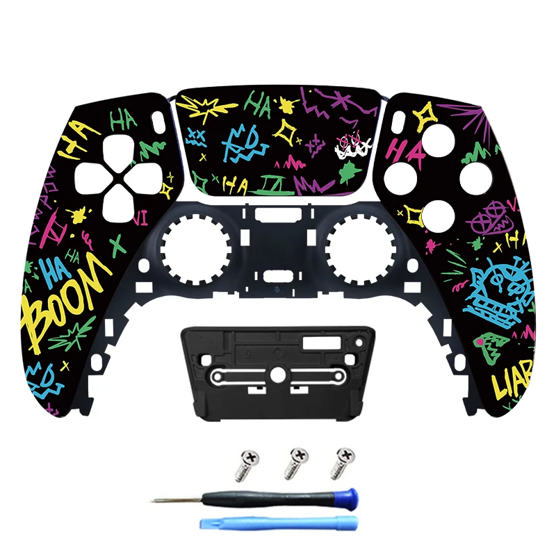 Limited for PS5 Controller Case Touchpad Gamepad Cover Replacement Front Back Panel Controller Box for BDM-010/020/030/040/05060