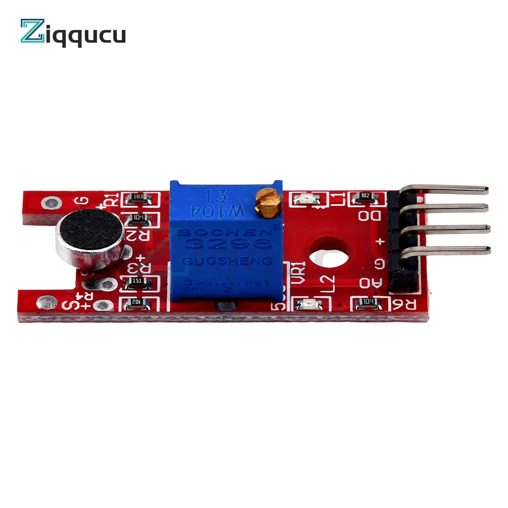 DC 3V/5V Microphone Amplifier Sound Sensor Sound MIC Voice Module Professional Microphone Amplifier