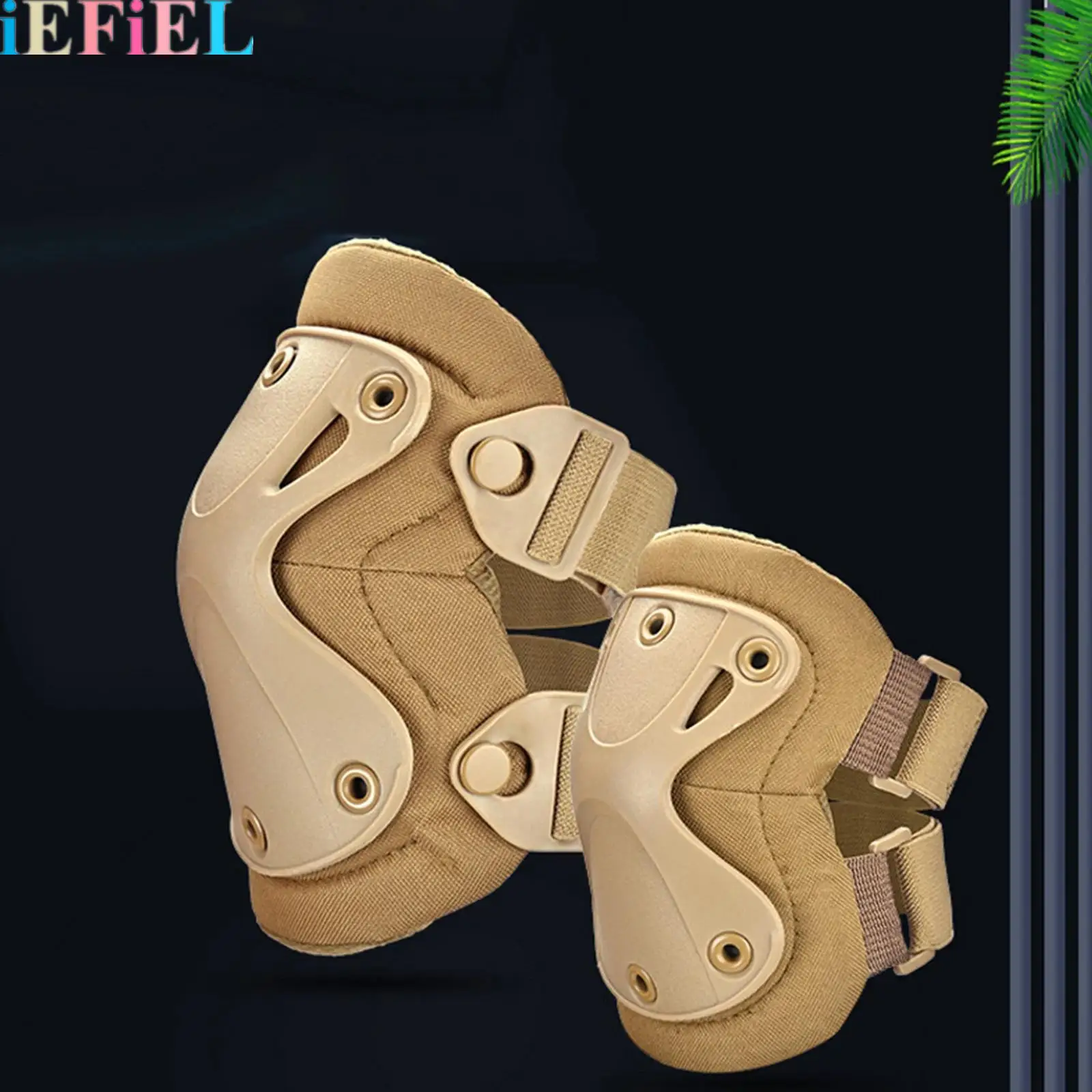 

4Pcs Professional Combat Knee Protective Pads for Outdoor Cycling Training Kneeling Crawling Protection Guard Pads