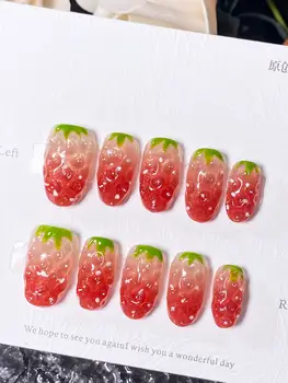 6 best sales 草莓美甲 - №6