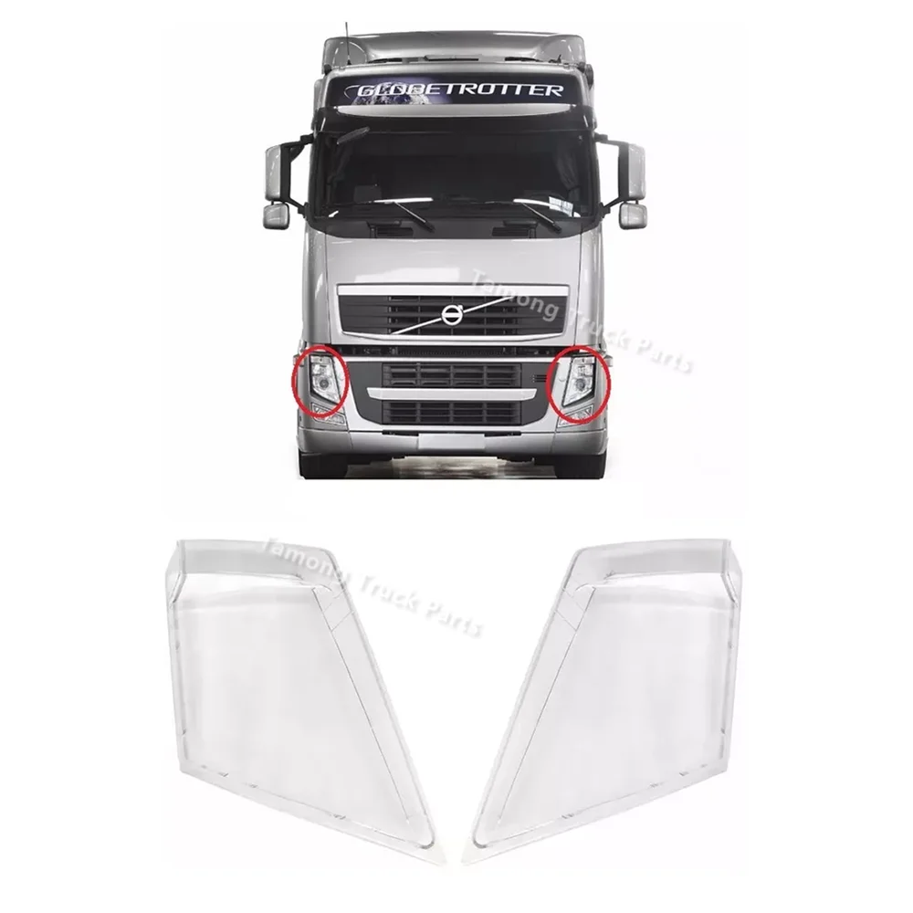 

1 шт., прозрачный налобный фонарь для Volvo FH13 FH16 FM500 FH500