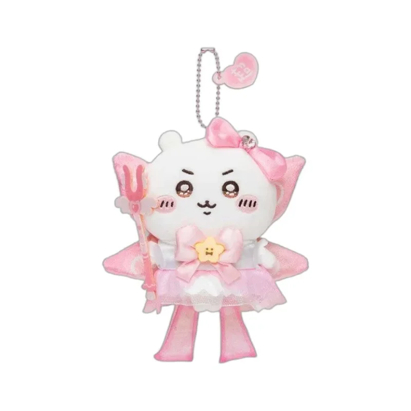 Porte-clés en peluche Mininstants Cartoon, Chiikawa Usagi Hachiware Anime, pendentif beurre Kawaii, fille magique, accessoires de charme, cadeau