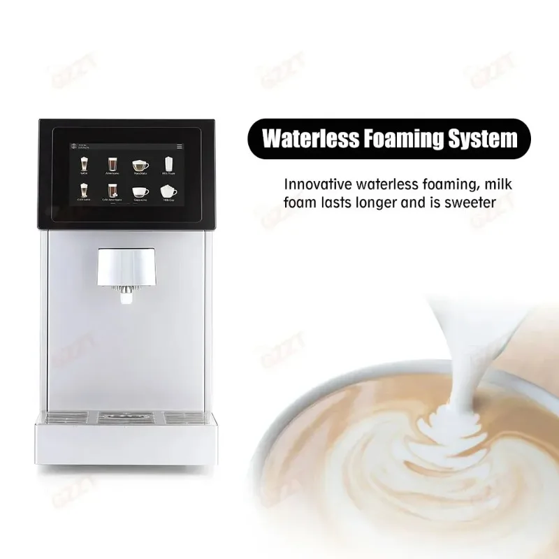 Hoge Kwaliteit 110V 220V CE een knop Bediening Volautomatische Melkschuim Schuim Making Machine Auto Melkschuim Master Dispenser