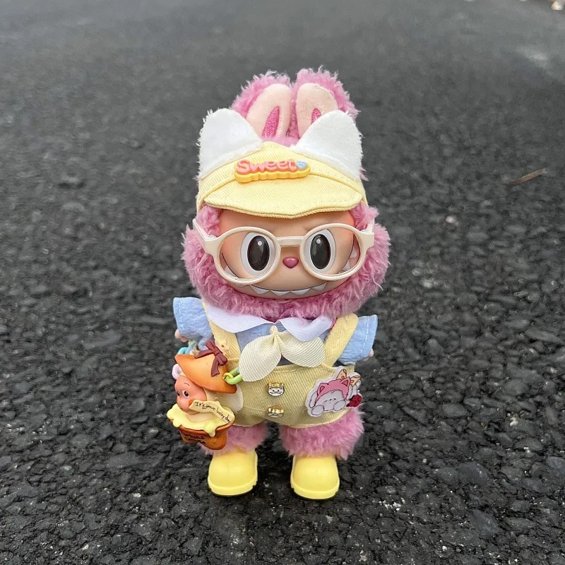 

Fashionable Labubu Doll Clothes Changeable Overalls Set In-Stock Wholesale