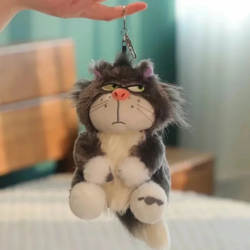 LLavero de peluche Lucifer encantador de 12cm, muñeca Kawaii, colgante de bolso, juguete de peluche, colgante para mochila, regalo de cumpleaños para niños