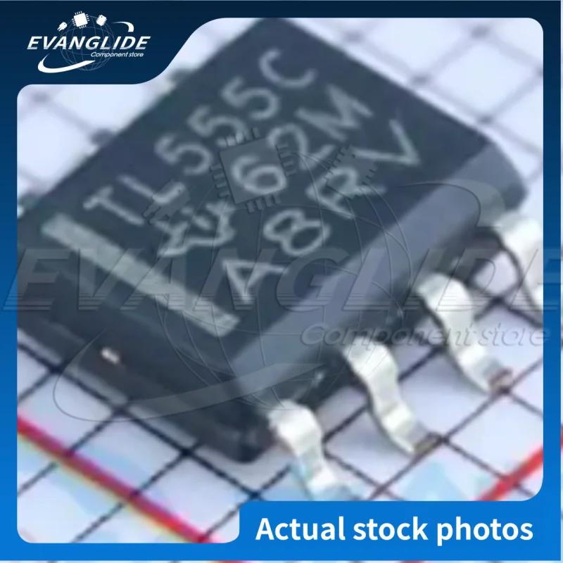 50 PCS/LOT 100%Original & New TLC555CDR Standard Timer Single 0°C 70°C 8-Pin SOIC T/R In Stock Wholesale Discount