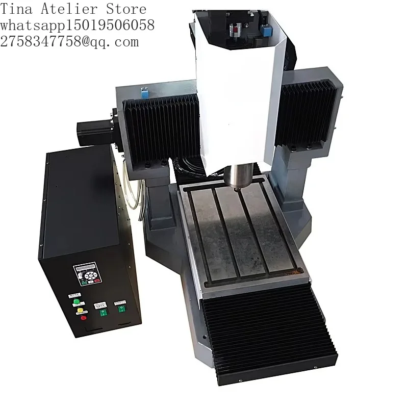 Customize DIY LY 3040 Full Cast Iron CNC Engraving Machine 3 Axis  2.2KW Support Upgrade to Servo Motor