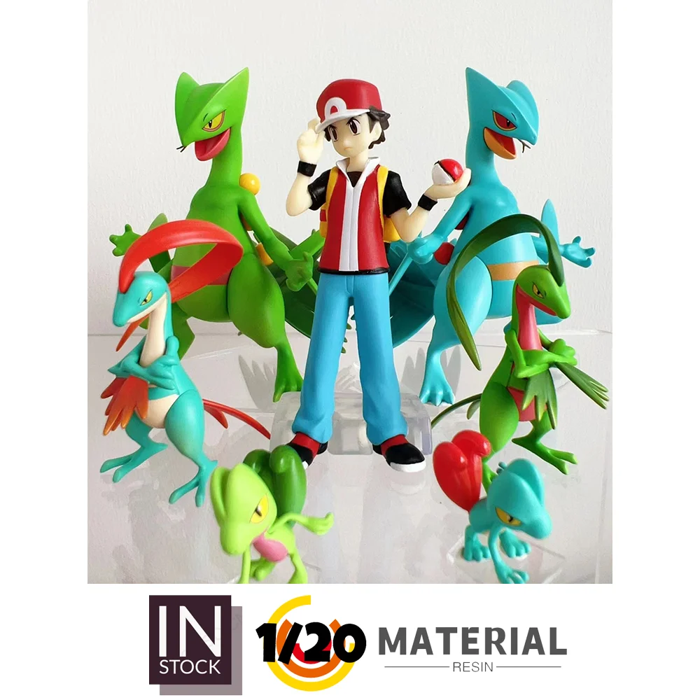 [IN STOCK] 1/20 Resin Figure [ACE][HH] - Treecko & Grovyle & Sceptile