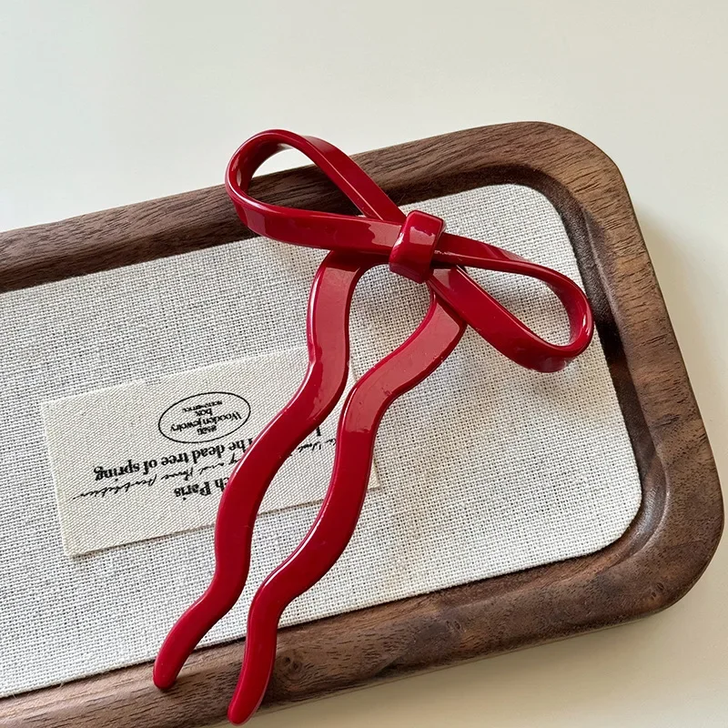 DuoShang 10 سنتيمتر القوس U على شكل دبوس الشعر الفرنسية الرجعية خلات الشعر العصي بلون دبوس الشعر للنساء الفتيات Ins إكسسوارات الشعر