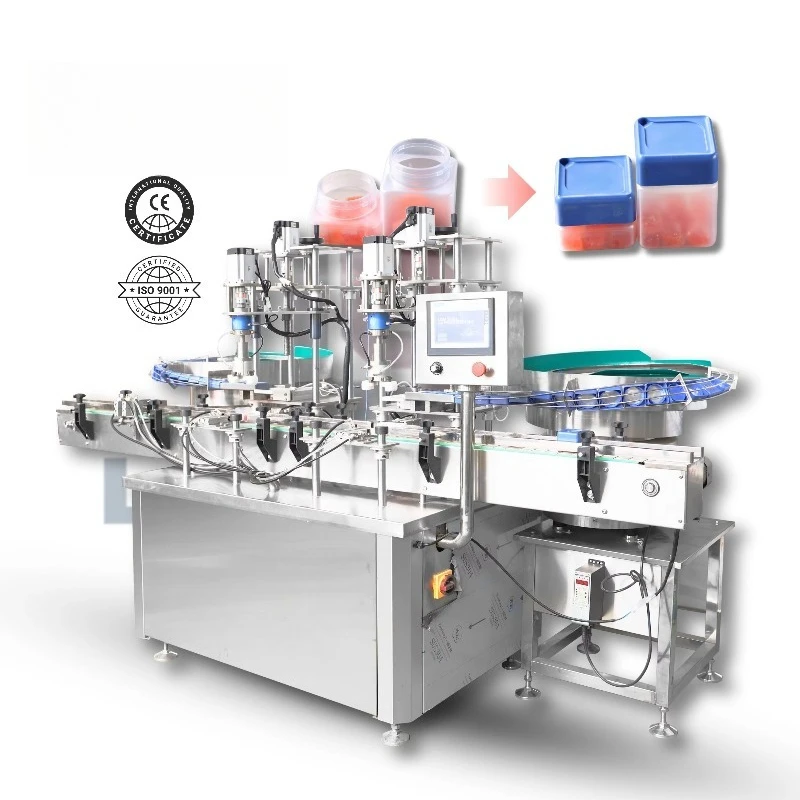 High Precision Automatic Rotary Metal Capping Machine for Soda Glass Bottles and Cans