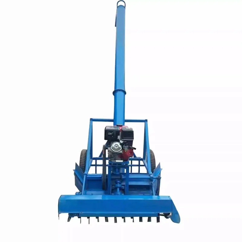 Roadside Grain Suction Machine for Corn Wheat Rice, High-Power Truck-Mounted Grain Vacuum Loader with Cannon Pipe