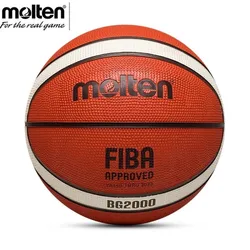 Original fundido ao ar livre indoor basketball oficial size7/6/5 para wan feminino crianças baloncesto livre bolas acessórios