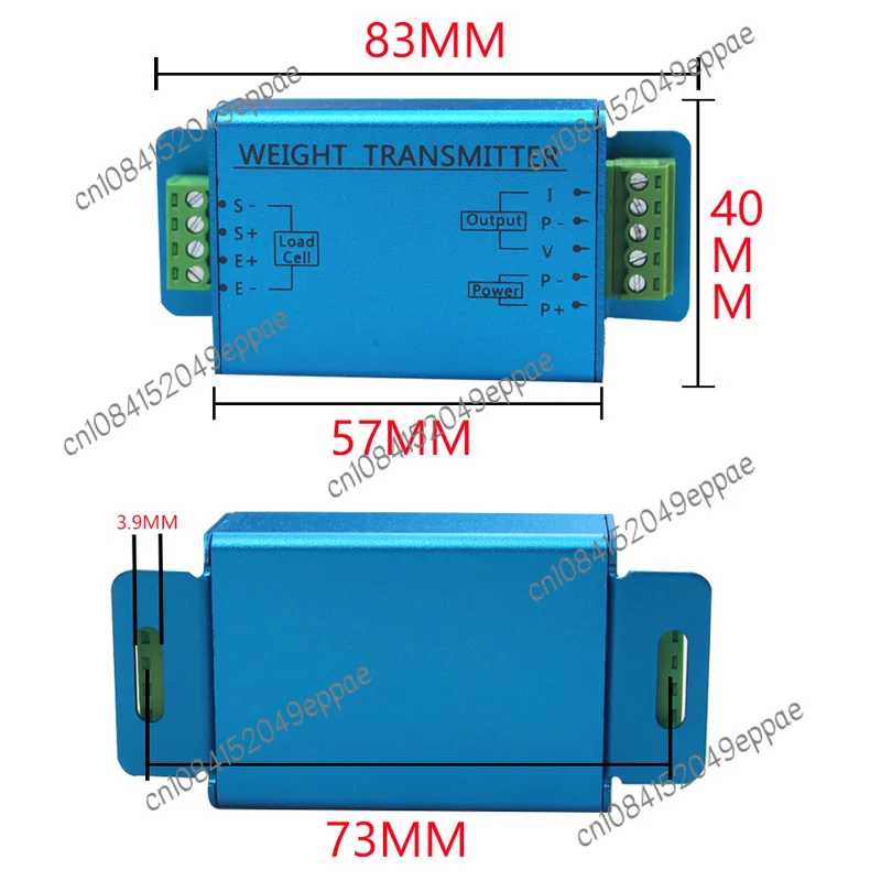 Imagem -03 - Transmissor Analógico do Plc Amplificador do Sinal Elevada Precisão Pesando o Sensor 42010v 5v