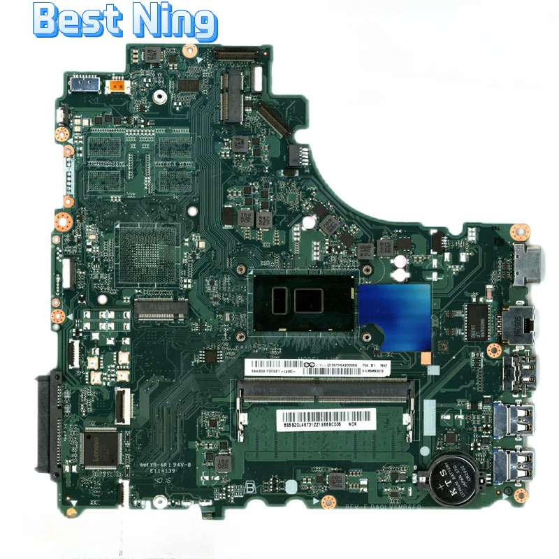 

For Lenovo V310-15ISK Laptop Motherboard DA0LV6MB6F0 Mainboard with I3-6100U CPU UMA DDR4 4GB-RAM 100% Tested Ok