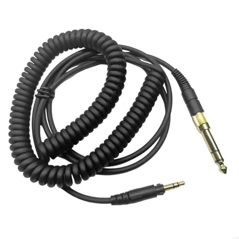 270B Replacement Spring Audios Cable Auxes Cord for EAH-DJ1200 Gaming Headsets