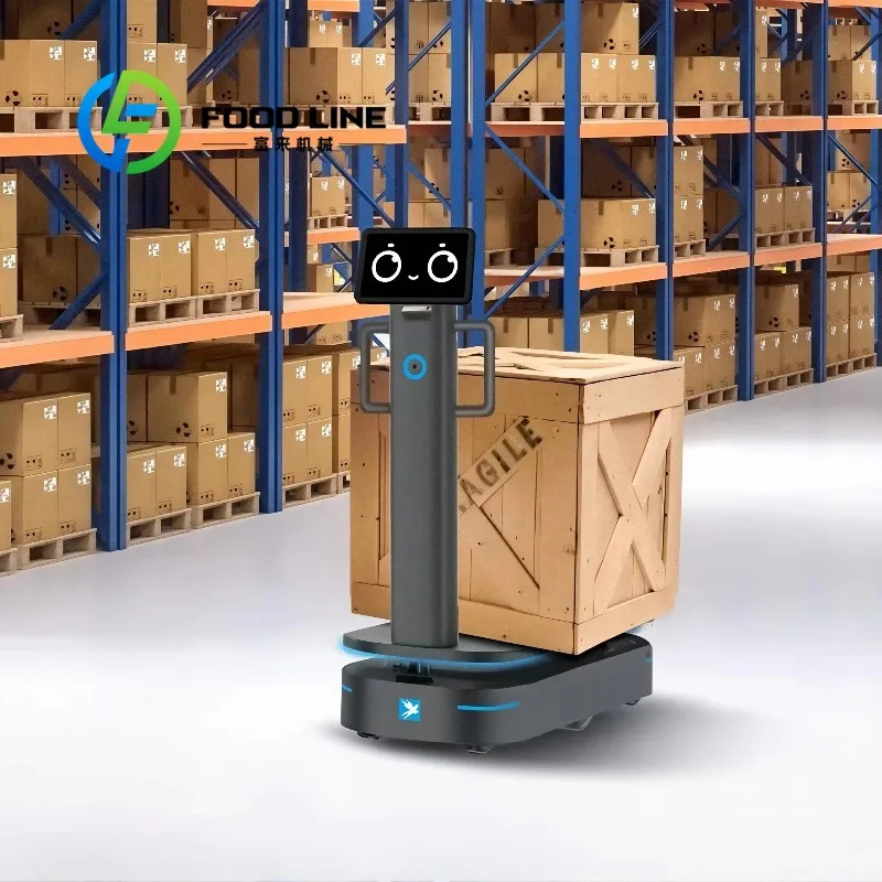 Customized  Navigation Obstacle Avoidance Automated Material Handling Robot Factory Distribution Center