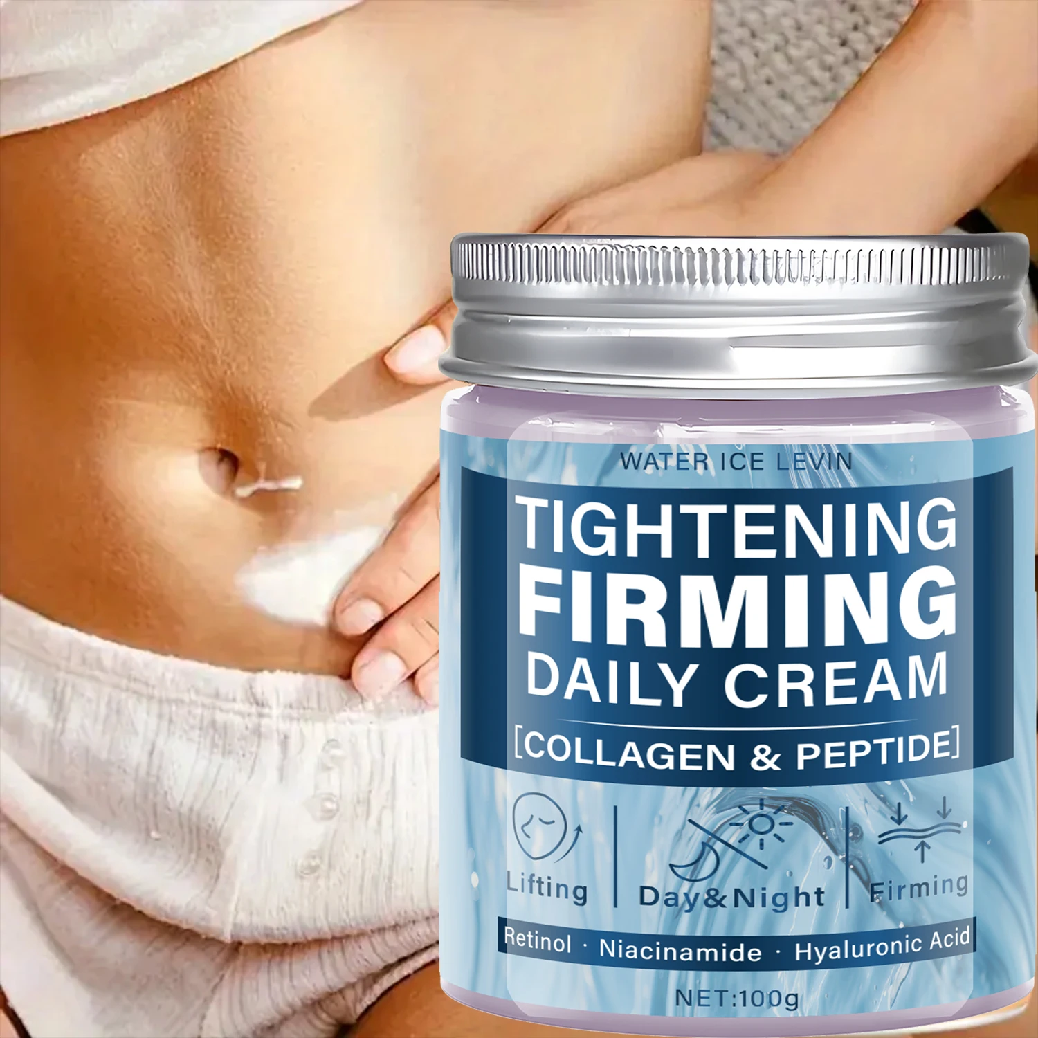 Kollagen- und Peptidstraffung, straffende Alltagscreme mit Retinol und Niacinamid zum Straffen