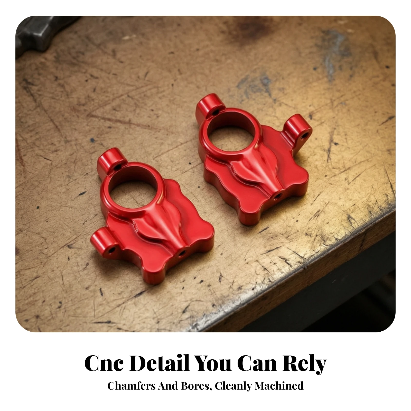 Front Axle Steering Cups Replacement RC Front Steering Cup Hardware High Strength Easy to Install