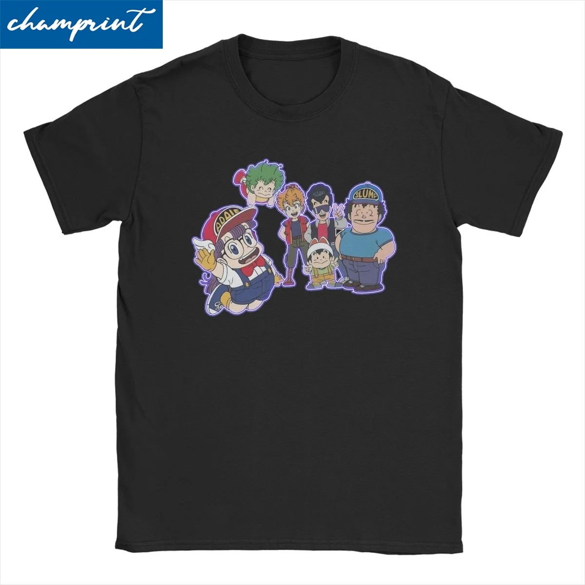 Men Women T-Shirt Arale Anime Cute Fashion 100% Cotton Tees Short Sleeve Dr Slump T Shirts Crewneck Clothing Graphic Printed