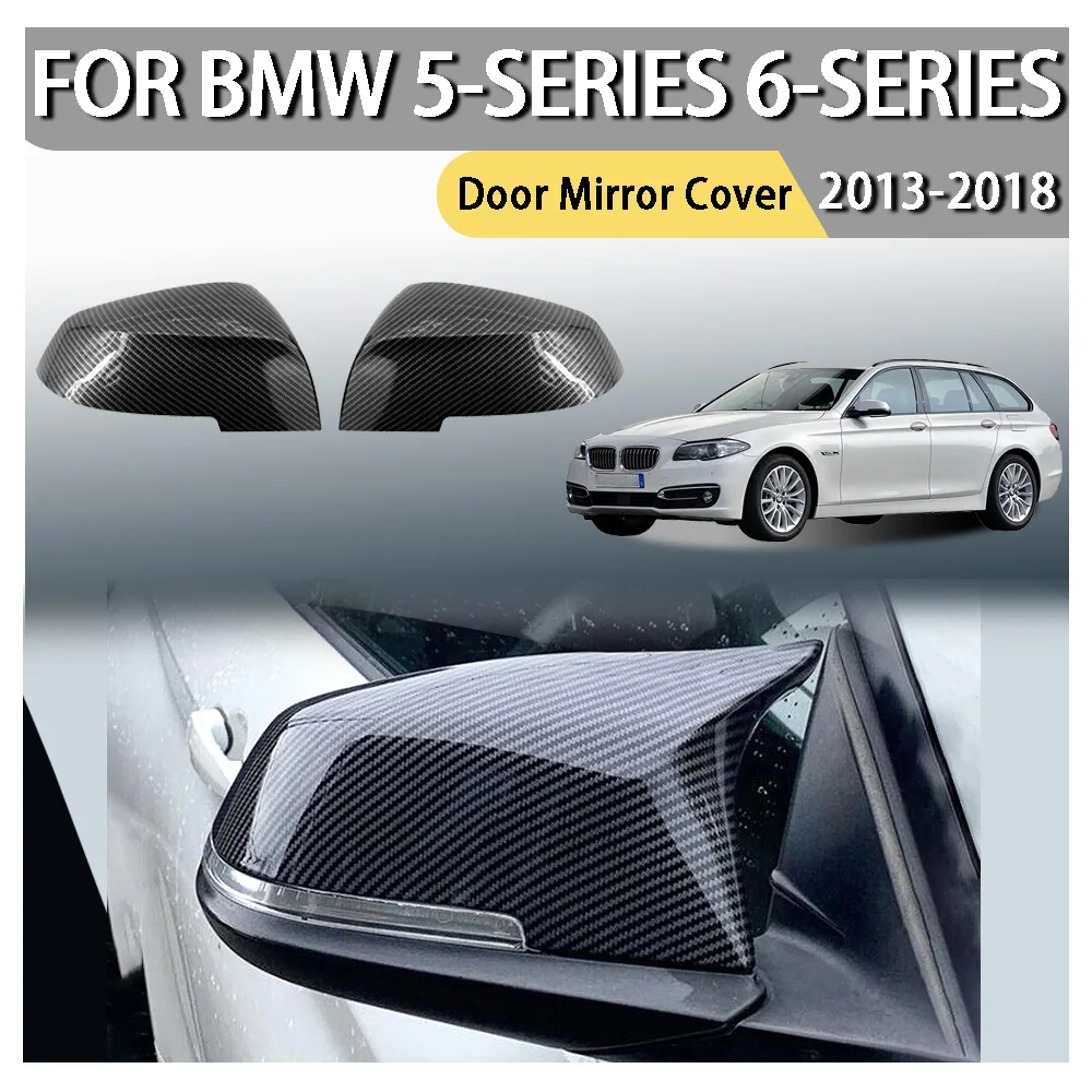 

Car Decoration Door Mirror Cover For BMW 5-Series 6-Series 2013 2014 2015 2016 2017 2018 Car Upgrade Cars Accessories