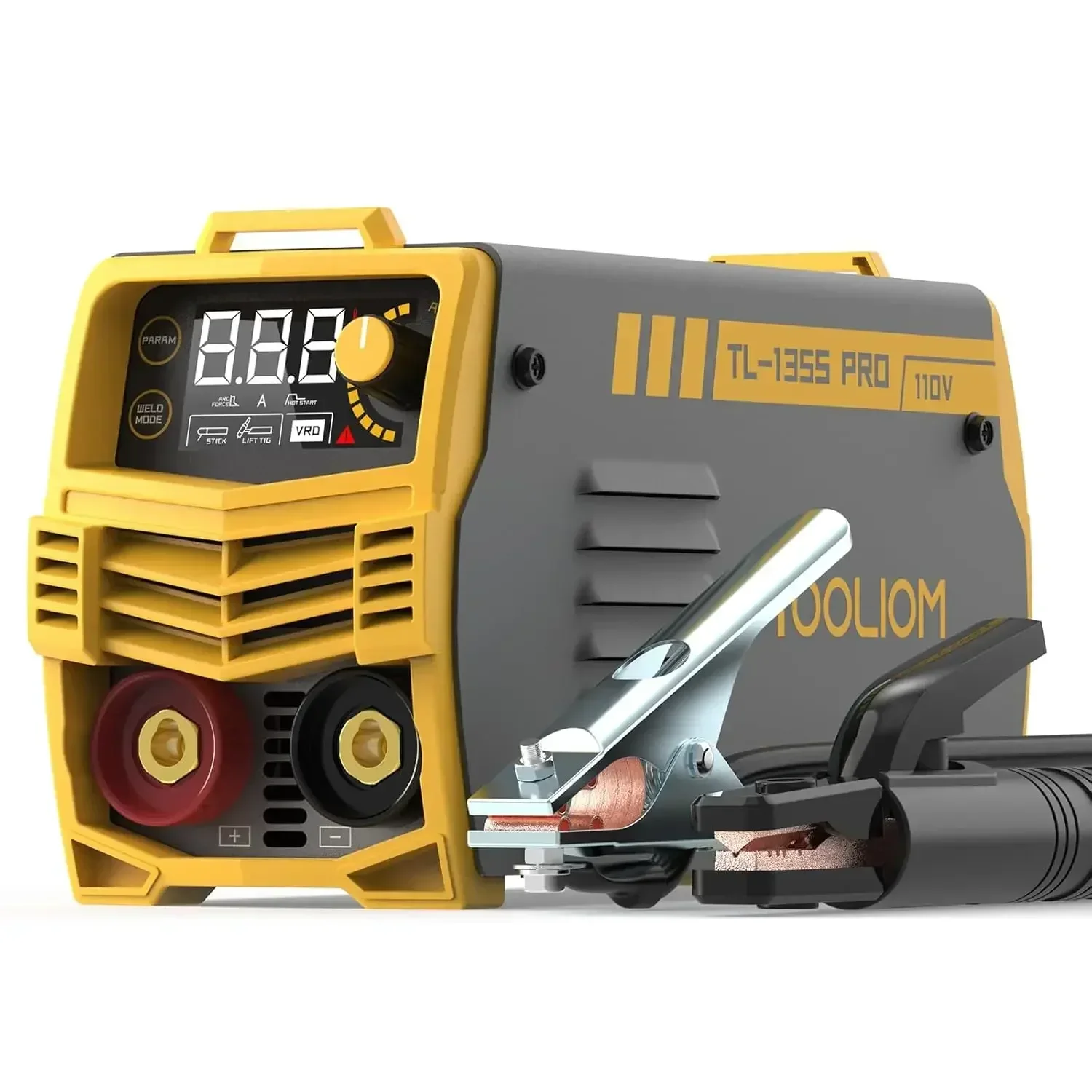 

135A 110V Mini Stick Welder MMA ARC Welder Machine DC Inverter Welder with Hot Start, Arc Force and Anti-Stick Portable Welding