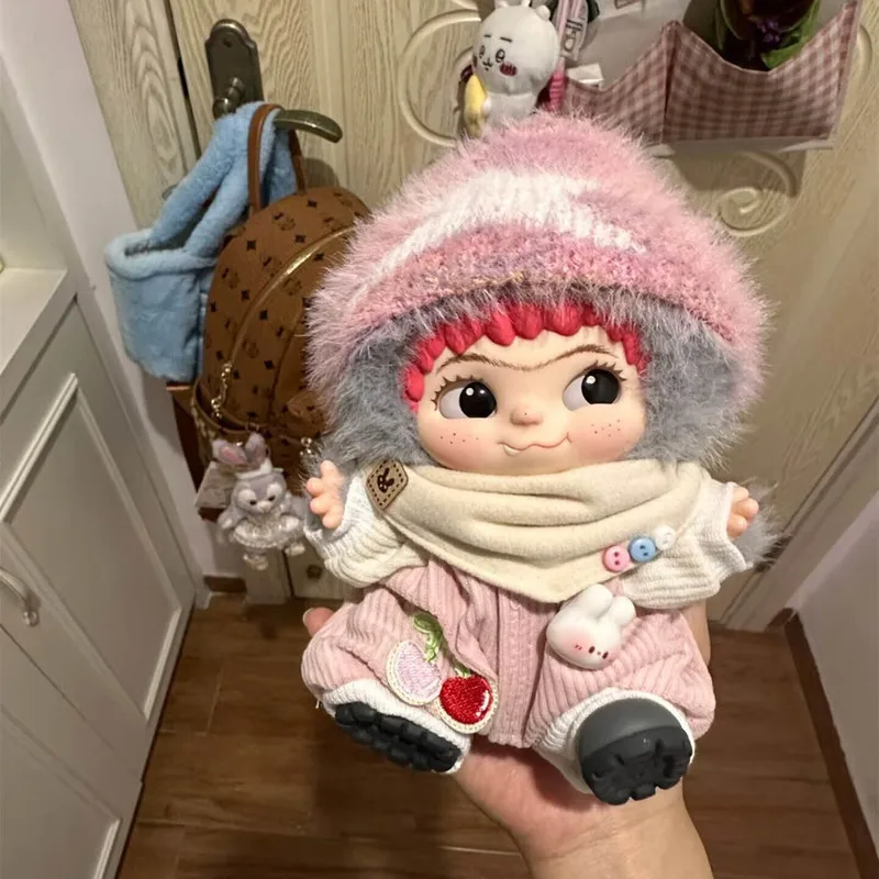 

New Hot Sale Wakuku Waifu 20cm Wow Tide Fun Party Bib Clothes Cotton Doll Blind Box Plush Doll Clothing Cute Decorations