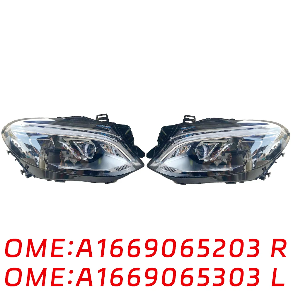 

Suitable for Mercedes Benz W166 GLE43 ML350 GLE400 GLE400 GLE500 front headlights Hernia lamp A1669065103 A1669065203 auto parts