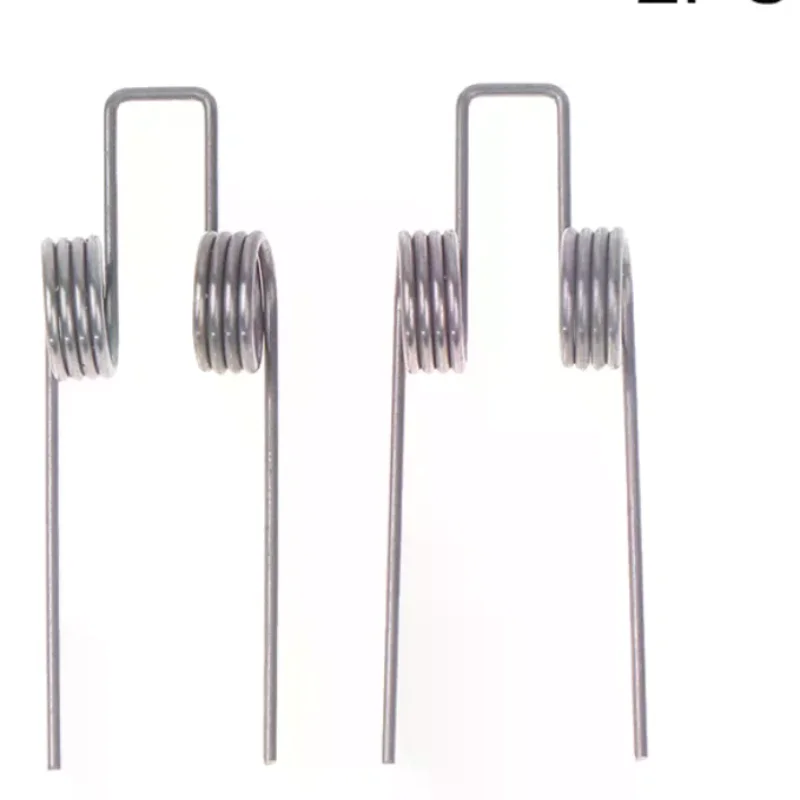 2PCS Double Torsion Spring 1.1 Wire Diameter 10.5mm Outside Diameter Strong Torsional Spring