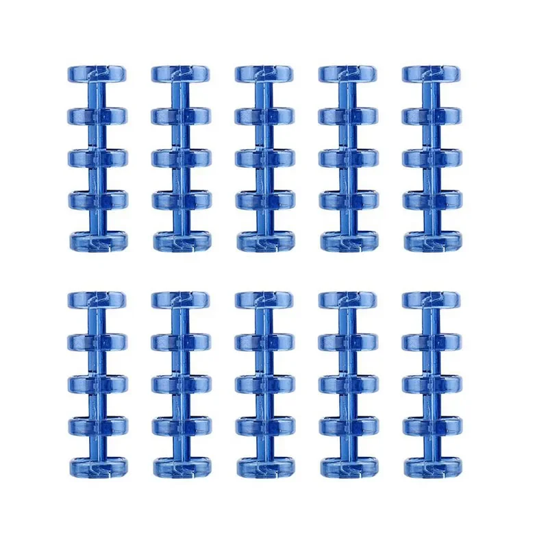10/50Pcs Snap Split Binder Rings for Stationery