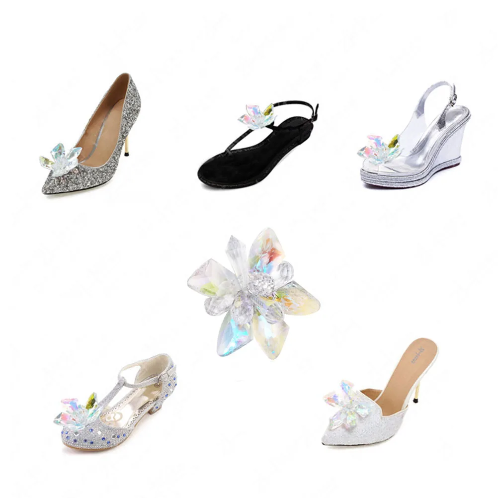 

Crystal Wedding Bridal Shoe Clips Decorative Accessories For Flats Boots Sandals Pumps Party Decoration Gift Women Lovers