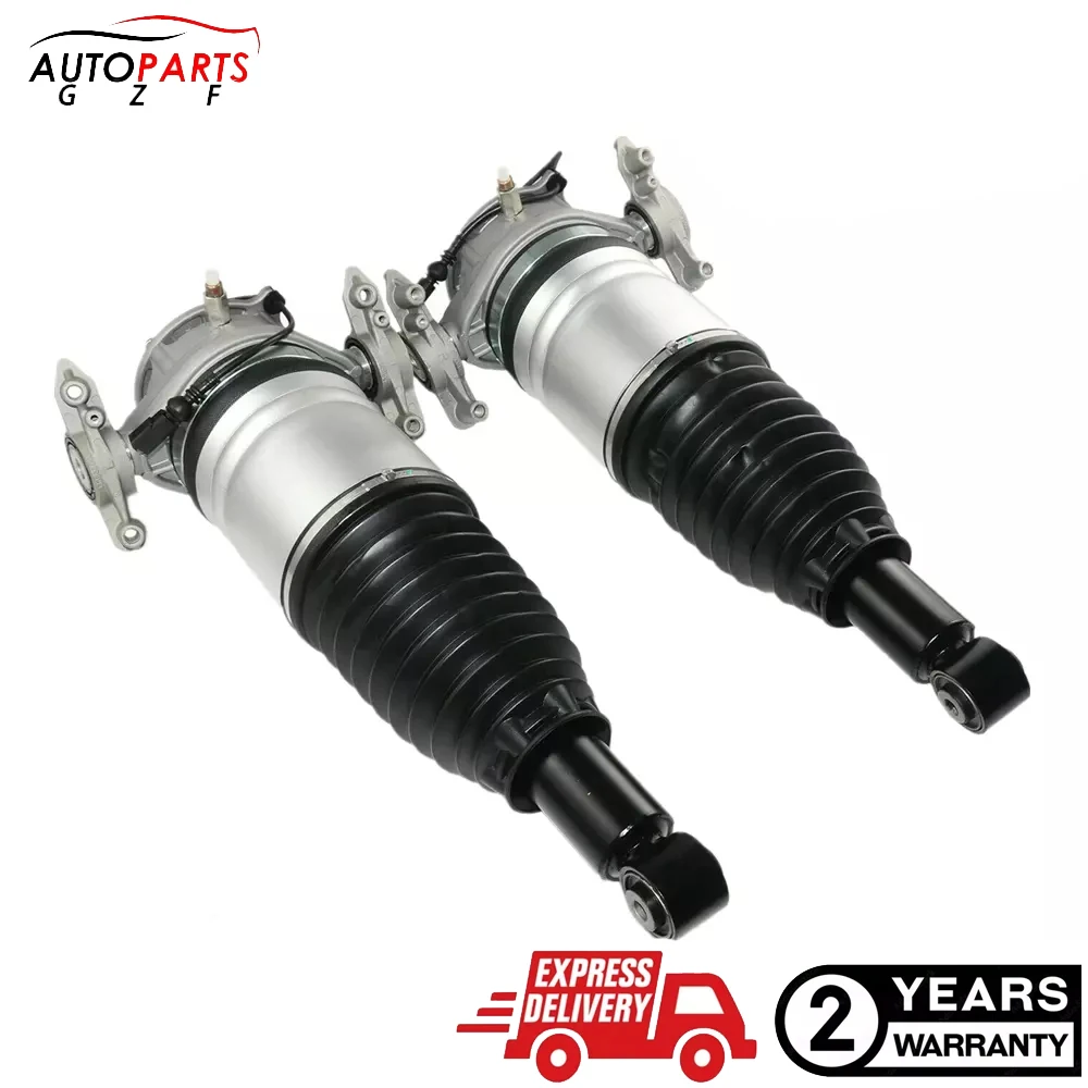 Pair Rear LH & RH Air Suspension Struts For Porsche Cayenne II 92A 958 4.8 Turbo