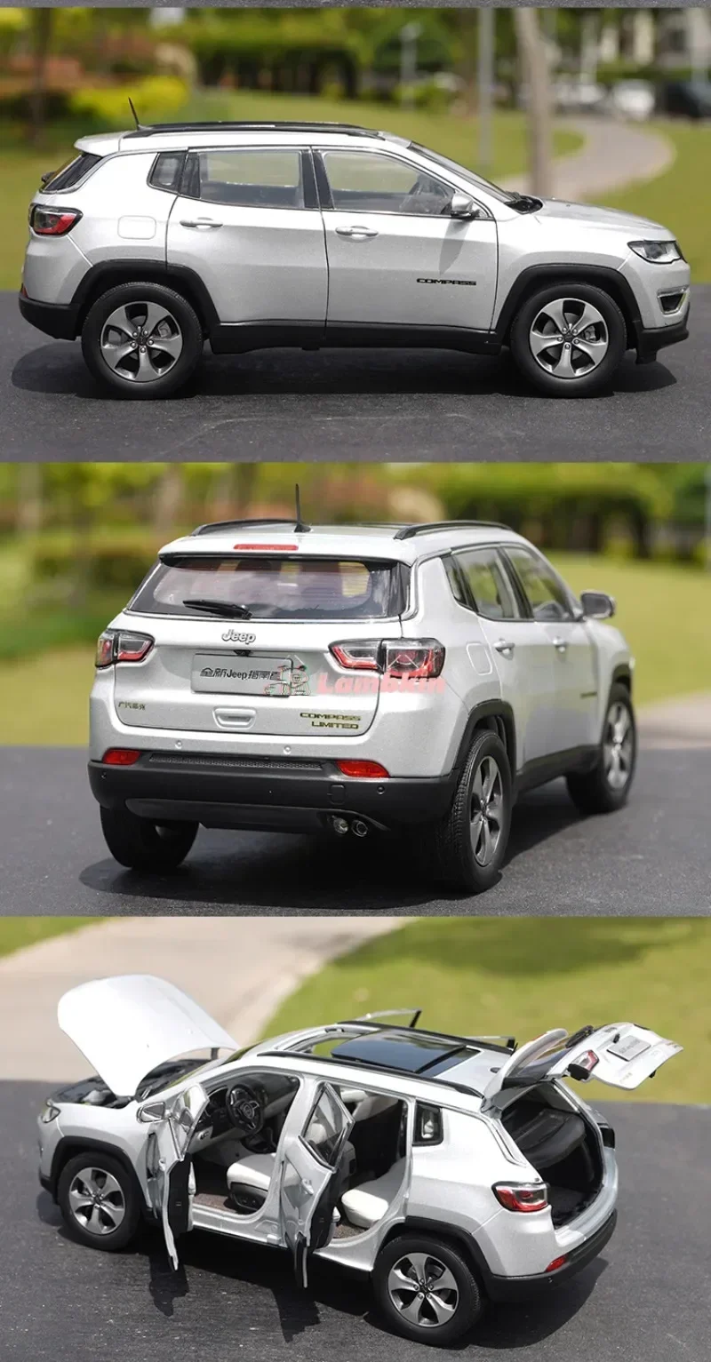 Special price for 1 Original 1:18 GAC FICO JEEP COMPASS car model Alloy simulation car model Collections Gifts Ornaments