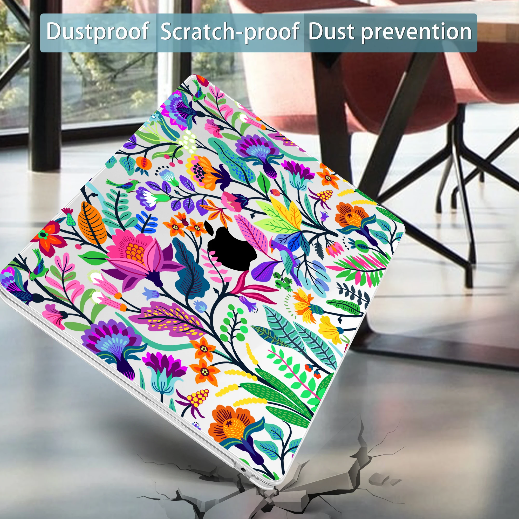 Flourishing Flower Case For Macbook 2025 M4 air 2022 Air 13 A3240 A2681 M2 Air 15 A3241 M2 Pro 14 16 2023 M3 Pro M1 A2289 A2338