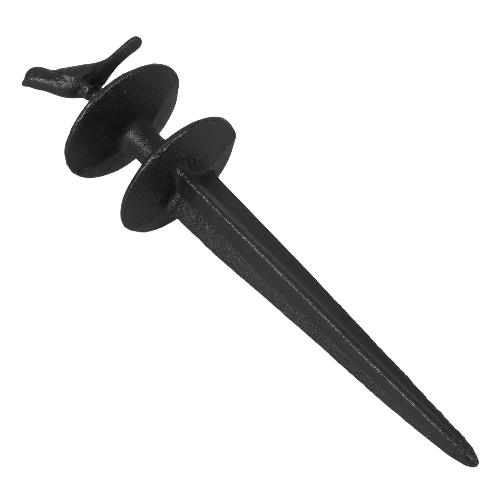 Vintage Metal Garden Hose Guide Spike Decorative Cast Iron Stake Stable Outdoor Hose Holder for Patio Yard Garden - view 6