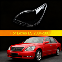 For Lexus LS LS430 2004 2005 Car Headlamp Lens Cover Headlight Shell Mask Transparent Lampshade Plexiglass Head Lamp Shade