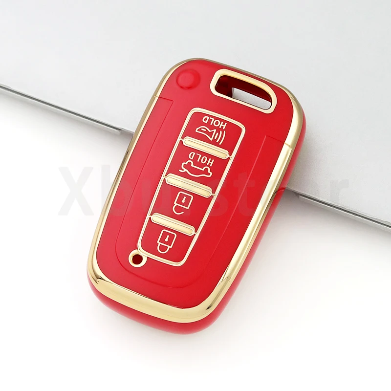 3/4 Buttons Shell Car Key Case Cover For Kia Sportage K5 K2 Sorento Optima Forte For Hyundai IX35 Elantra Sonata Soul Tucson