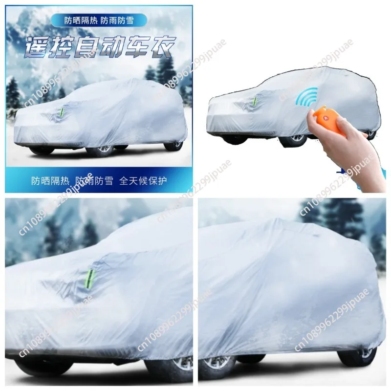 Fully Automatic Car Cover Waterproof Sunshade Heat Insulation Full Vehicle Protector