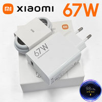 Xiaomi Charger 67W EU Original 45W 50W Fast Charge Power Adapter Type C Cable Mi 15T 13T 12 For POCO X5 X4 Pro Redmi Note 10 11